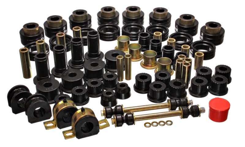 Dodge Ram 3500 Suspension Bushing Kit - Energy Suspension - Hyper-Flex - Black - `94-`02 Dodge Ram 3500 Suspension Bushing Kit - Energy Suspension - Hyper-Flex - Black - `94-`02